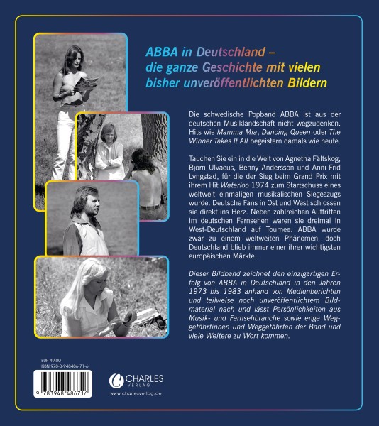 ABBA in Deutschland Umschlagseite