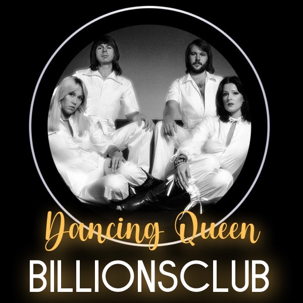 ABBA wurde mit ihrem legendären Song "Dancing Queen" in die #BillionsClub aufgenommen. 
